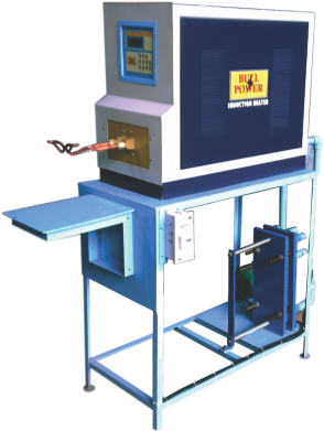 Portable H.F. & M.F. Induction Heater with Heat Exchanger